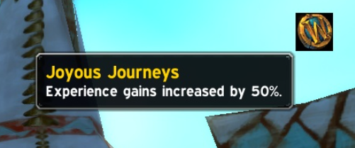 Joyous Journeys XP Buff
